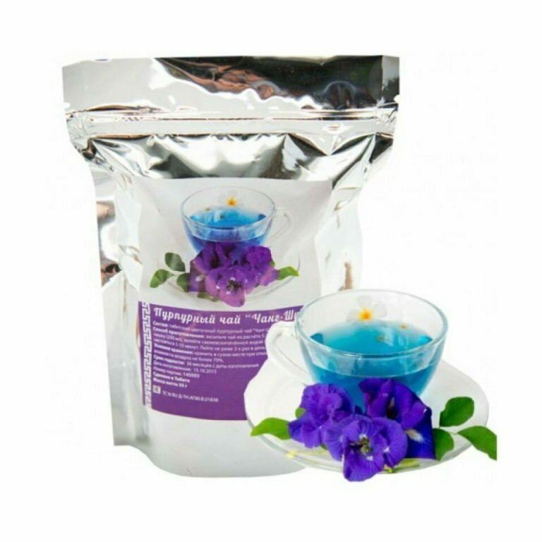 Пурпурный чай Чанг-Шу для похудения